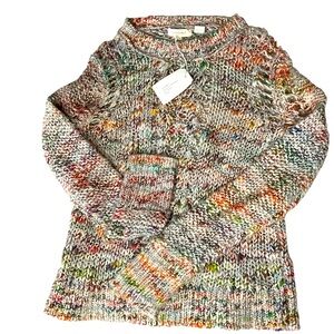 Inhabit NWT Loose Knit Wool Blend Crewneck Sweater - Size P (small)